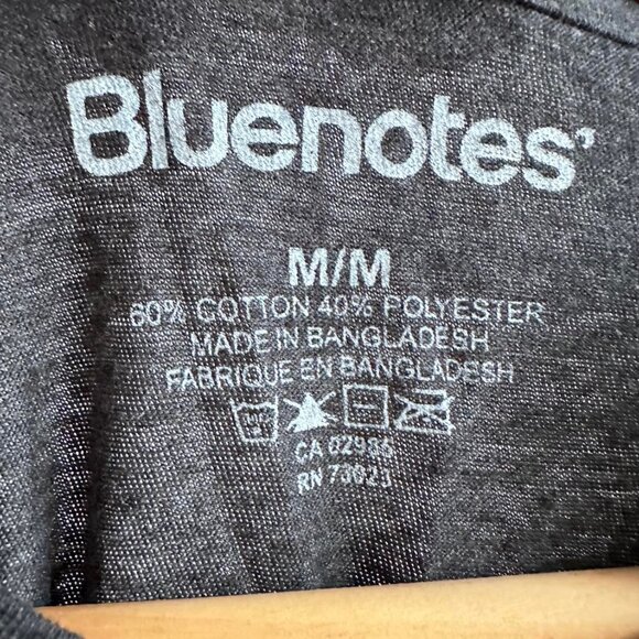 NWT Children Bluenotes Tee, Dark Grey/White, Size M - Picture 3 of 3